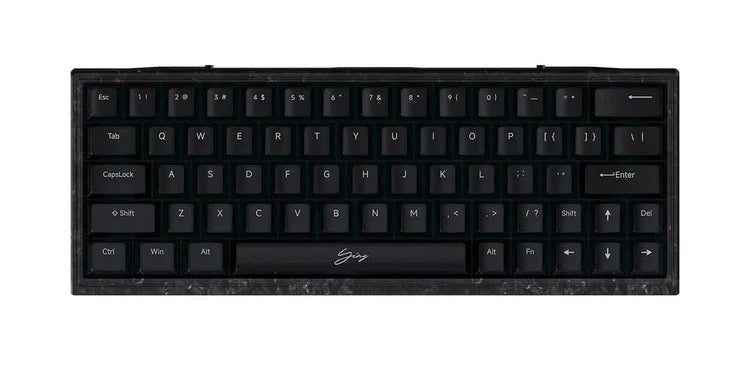 WLMOUSE Ying63 Forged Carbon Fiber HE 8K Keyboard