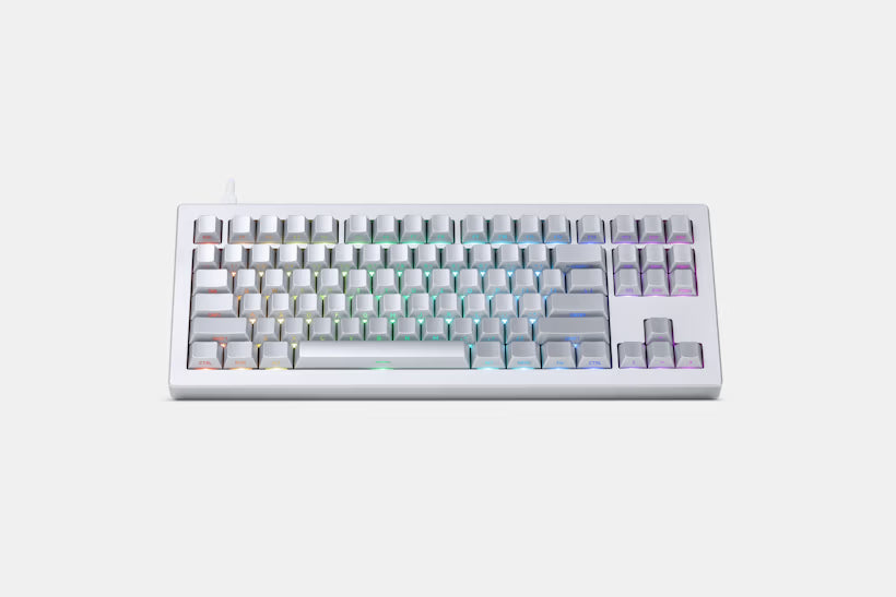 Drop Paragon Series Silver Keyboard