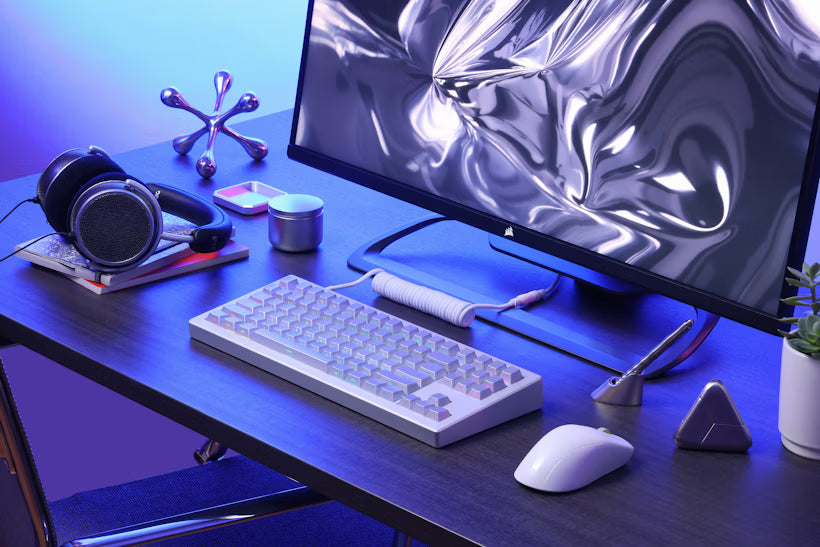 Drop Paragon Series Silver Keyboard