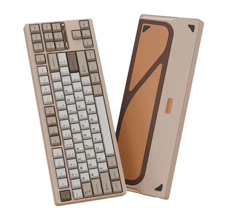 Evoworks Evo80 Keyboard - Anodized Sand Gold